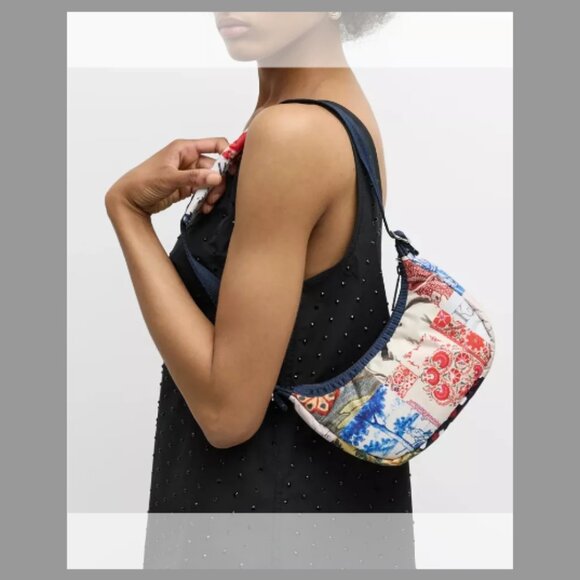 Libertine x LeSportSac Mini Crescent Printed Shoulder Bag - Picture 5 of 9